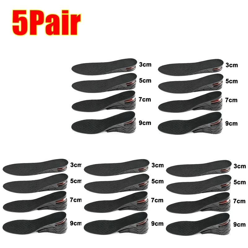 Plantillas Porte 5 cm — Talla única, cojín de aire
