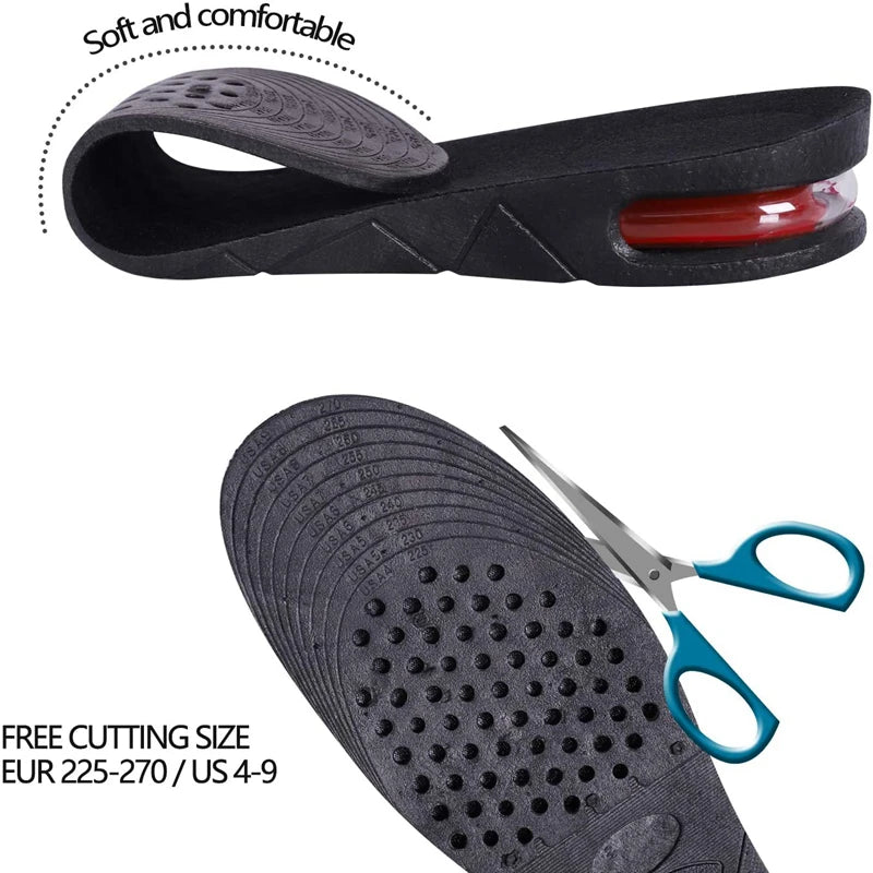 Plantillas Porte 5 cm — Talla única, cojín de aire